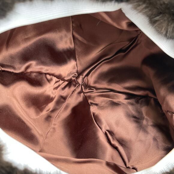 Vintage 60s 70s faux fur brown hat‎ - Picture 6 of 10